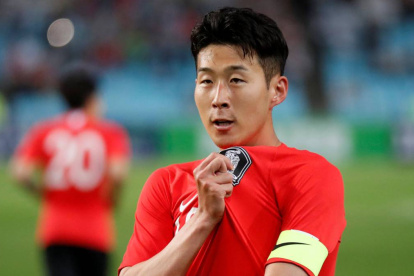 Son Heung-Min, de 27 años, es la figura estelar de la selección de Corea del Sur.