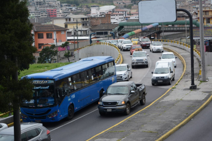 El tráfico incrementó considerablemente en la capital