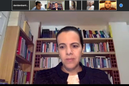 La ministra dio las cifras de hoy, 22 de abril de 2020.