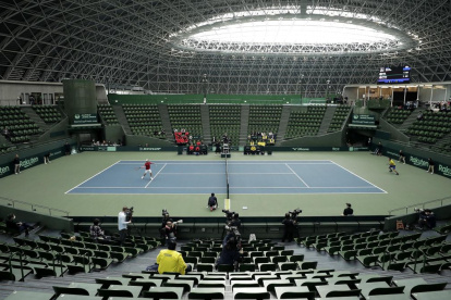 Antecedente. En marzo pasado Ecuador ya jugó la Copa Davis ante Japón con todas las medidas de precaución por el coronavirus. Al final, ganó la serie 3-0 y clasificó al Grupo Mundial.
