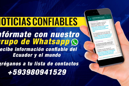 Recibe gratis las noticias de Expreso en tu celular a través de Whatsapp