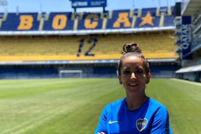 La futbolista ecuatoriana se mudó hace algunos meses a Argentina con el anhelo de jugar en Boca Juniors, pero la pandemia le cortó las aspiraciones