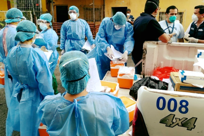 Los ingresos hospitalarios también están a la baja.