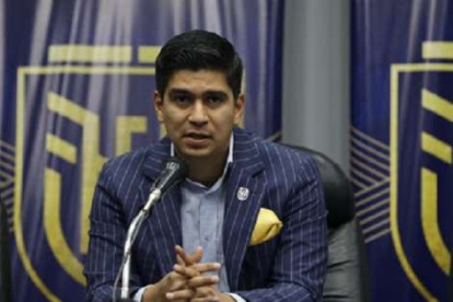 Jaime Estrada, presidente de la Ecuafútbol elegido por el directorio.
