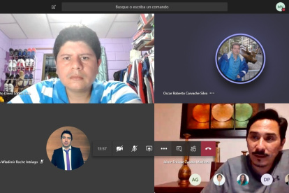 Preparación. Los docentes, durante las jornadas de capacitación.