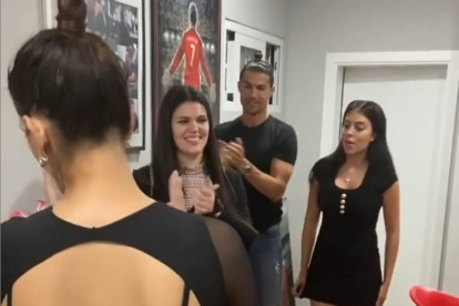 Cristiano Ronaldo fue uno de los transgresores de la cuarentena al asistir al cumpleaños de su sobrina.