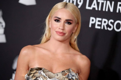 La actriz argentina se dio a conocer en las novelas infantiles Floricienta y Chiquititas.