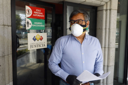 Paúl Ocaña, abogado del empresario Teodoro Calle fue uno de los que dejó su apelación en la Corte Nacional.