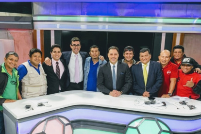 El programa deportivo Copa deleitó a los televidentes amantes del fútbol.