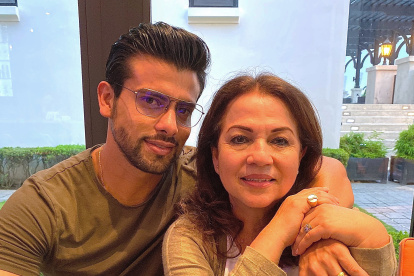 El también actor asegura que es su mamá quien lo ha ayudado a superar la partida de su padre.