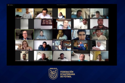 El Congreso Extraordinario de la FEF se desarrolló de forma virtual este viernes 1 de mayo.