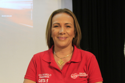 Lucía Vallecilla, presidenta de El Nacional, se refirió a la reunión de la FEF.