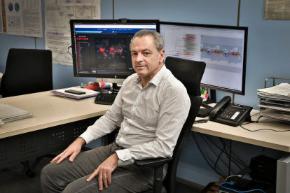 Fernando González Candelas, en su despacho.