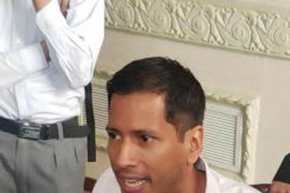 Figura. Medina, abogado y activista.