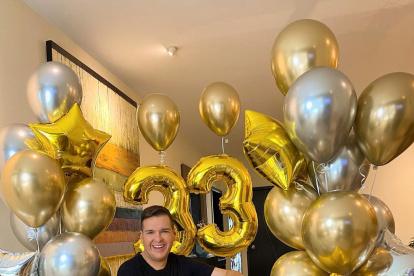 El presentador se quedó en casa para celebrar su familia.