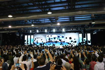 Ceremonia Alumni celebrada en el Centro de Convenciones de Guayaquil en enero de 2020.