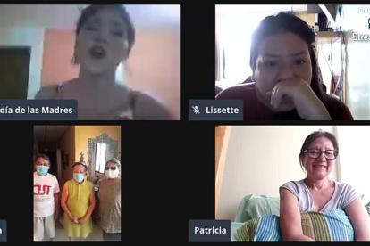 Presentación. Artistas guayaquileños compartieron su talento a través de las pantallas.