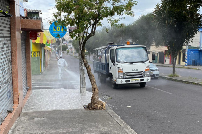 Los materiales adquiridos por los municipios para la desinfección de las ciudades serán auditados.