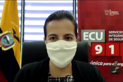 La ministra de Gobierno criticó la labor del Consejo de Participación Ciudadana y Control Social.