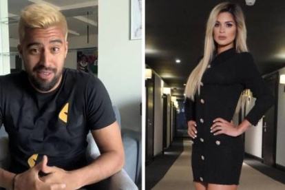 Cristhian Noboa vive momentos muy felices con su novia, Keviam Cazo.