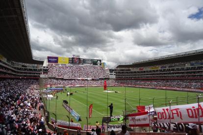 El estadio de Liga de Quito ya ha recibido finales de Libertadores, Sudamericana y Recopa.
