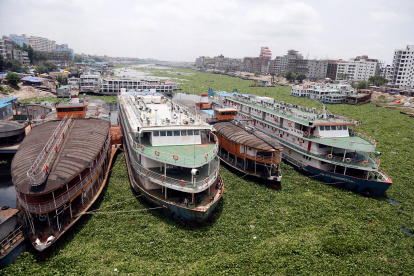 Dhaka (Bangladesh). Este país prevé evacuar a partir de este martes entre 1,8 y 2 millones de personas con la mirada puesta en mantener el distanciamiento social entre la pandemia del coronavirus