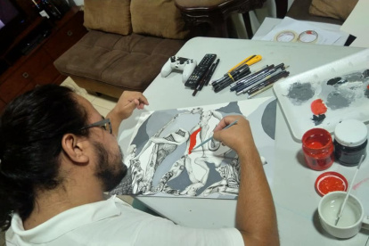 Abdón Segovia coordina la exposición virtual "Cuarentena bicentenario"