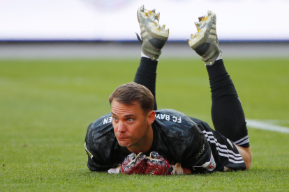 Manuel Neuer, arquero del Bayern Múnich, destaca por sus "felinas" atajadas.