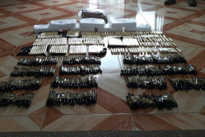 En el operativo, efectuado en un recinto de Yaguachi, se incautó 13.4 kilos de drogas.