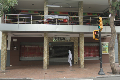 Discotecas. En la zona rosa de Guayaquil los locales siguen cerrados.