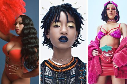 Megan Thee Stallion, Willow Smith y Doja Cat son parte de la generación Tik Tok gracias a su música.