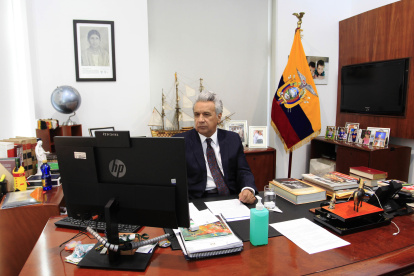 Moreno no va a actos públicos desde el inicio de la emergencia sanitaria que decretó por el coronavirus.