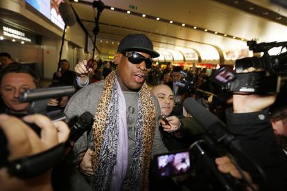 El extravagante Dennis Rodman contó una curiosa anécdota que le ocasionó su agitada fida de fiesta.