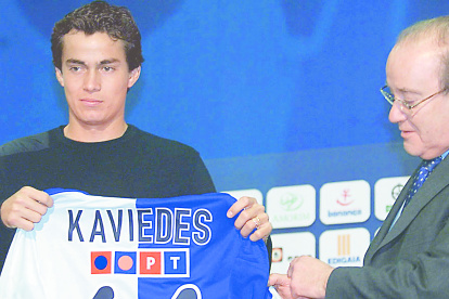 Jaime Iván Kaviedes militó en el Porto que tenía como técnico a Jose Mourinho.