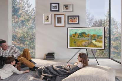 The Frame ofrece más de 1.200 obras de arte que se pueden obtener a través de la plataforma ArtStore.