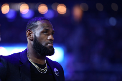 LeBron James, basquetblista de los Lakers, siempre se ja identificado con las causas sociales.

 FILES-US-NBA-POLITICS-POLICE-RACE-JAMES