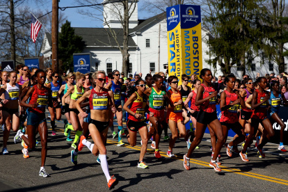 La Maratón de Boston no se realizará este año debido a la pandemia del coronavirus.

 SPO-RUN-MRT-2014-B.A.A.-BOSTON-MARATHON