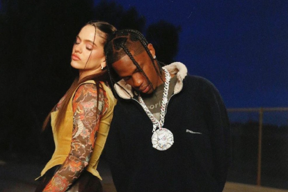 Rosalía y Travis Scott