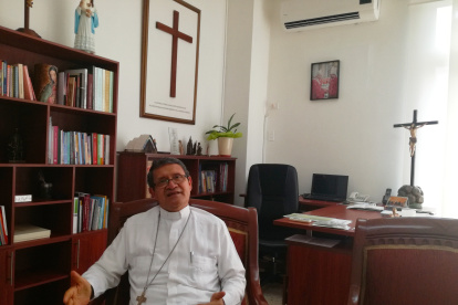 Situación. El arzobispo de Guayaquil explicó que la comisión diocesana continúa con los estudios de casos.