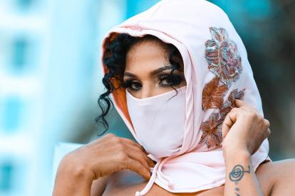 La cantante y la diseñadora Marthina