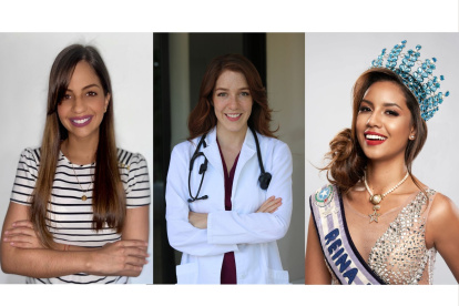 Andrea Sánchez, Ana Eguiguren y María de los Ángeles