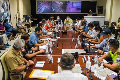 Sesión. El COE cantonal de Guayaquil se reunirá nuevamente el miércoles3 de junio.