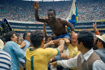 El Mundial de México 1970 representó para Pelé el lanzamiento de una carrera espectacular.