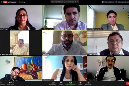 Los directivos del IESS y BIESS comparecieron de manera virtual a la Comisión de Derechos de los Trabajadores