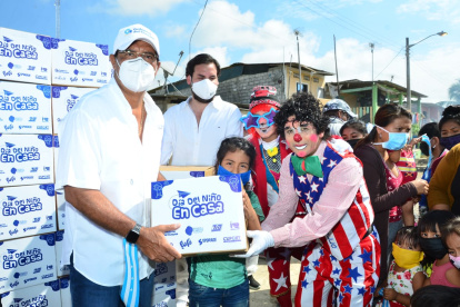 Prefecto. Morales busca refugio en fiestas infantiles en la isla Puná.