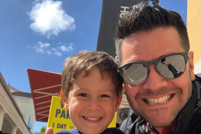 Como cada año, Carlos Luis celebrará junto a su pequeño Joaquín, por partida doble.