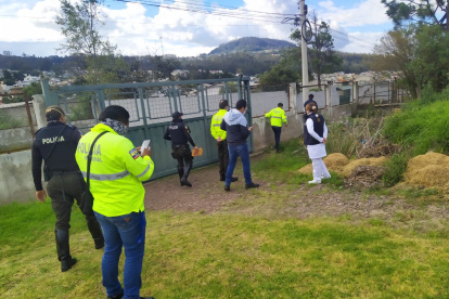 El jefe del Área Administrativa del Hospital siquiátrica Julio Endara de Conocoto.