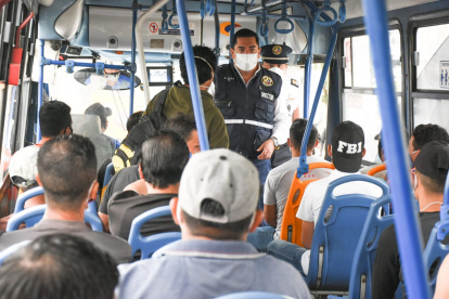 Hecho. Los operativos fueron realizados este 2 de junio en la parroquia La Aurora en Daule.