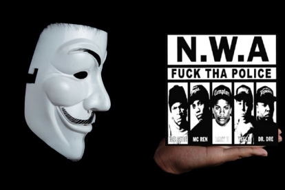 Anonymous puso este rap clásico que toca la violencia policial.