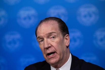 Presidente del Banco Mundial, David Malpass.